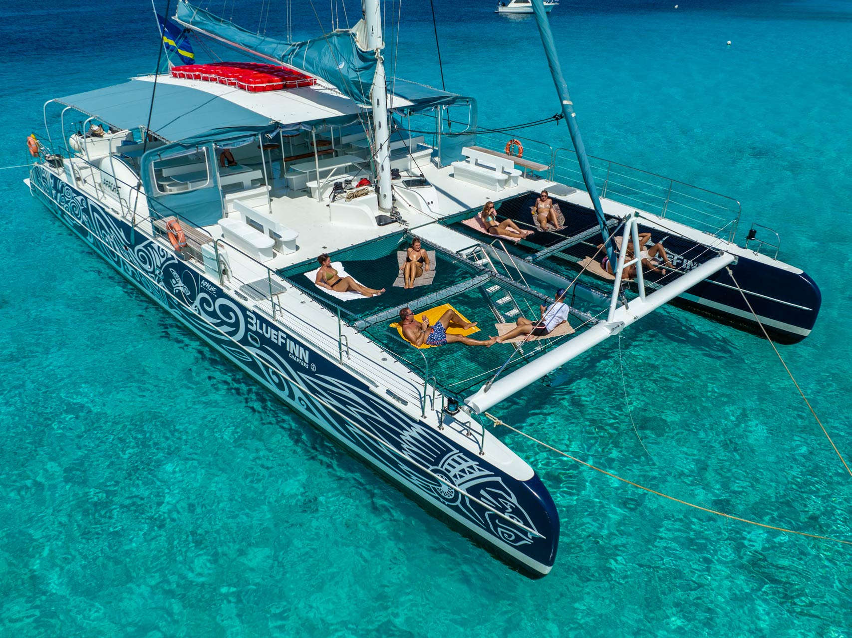 Klein Curacao Catamaran Tour – Blue Finn Charters